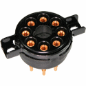 Tube Socket BAK-8BLK