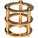 Gold tube cage